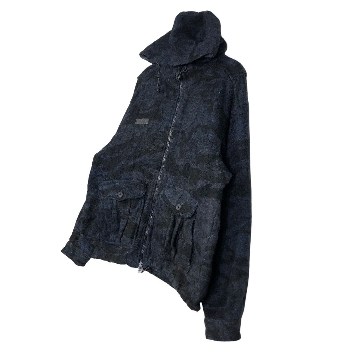 Japanese Brand 🔥Vintage Heavy Jacket Hoodie Columbia Blue Camo Design Size US XL / EU 56 / 4 - 2 Thumbnail