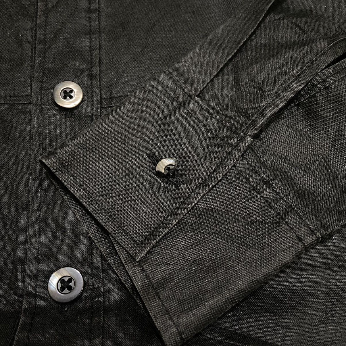 5351 POUR LES HOMMES × Japanese Brand × Vintage 5351 Pour Les Hommes Linen Shirt Size US S / EU 44-46 / 1 - 7 Thumbnail