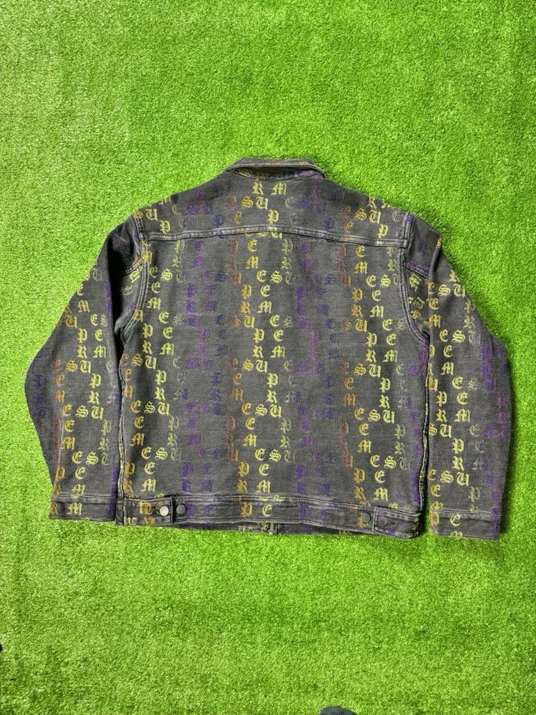 Supreme Supreme Gradient Jacquard Denim Work Jacket Size US L / EU 52-54 / 3 - 4 Thumbnail