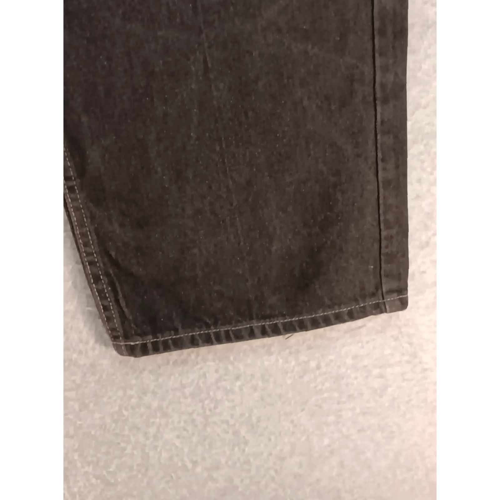 Akademiks VINTAGE Akademiks Jeans 44x34 Black Denim Wide-Leg Mens 5-Pocket Logo Embroidered Y2K Hip Hop Skater Spring Summer Fall Winter Size US 44 / EU 60 - 7 Thumbnail