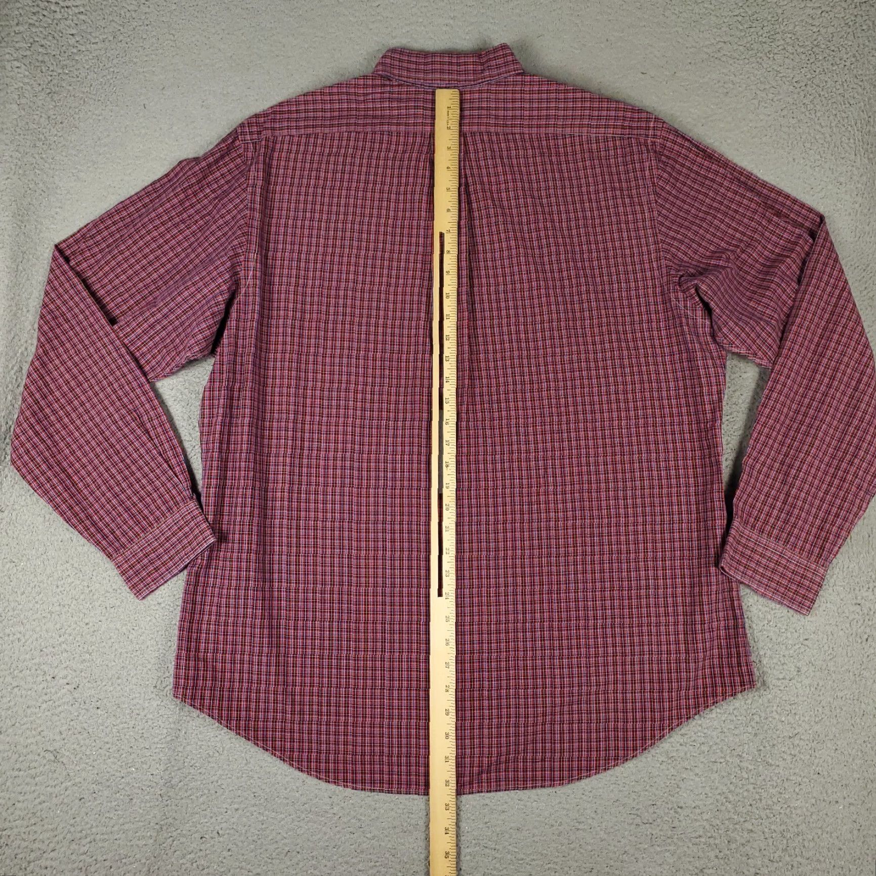 Ralph Lauren Ralph Lauren Shirt Mens XL Red Plaid Pony Casual Button Up Long Sleeve Shirt Size US XL / EU 56 / 4 - 4 Thumbnail