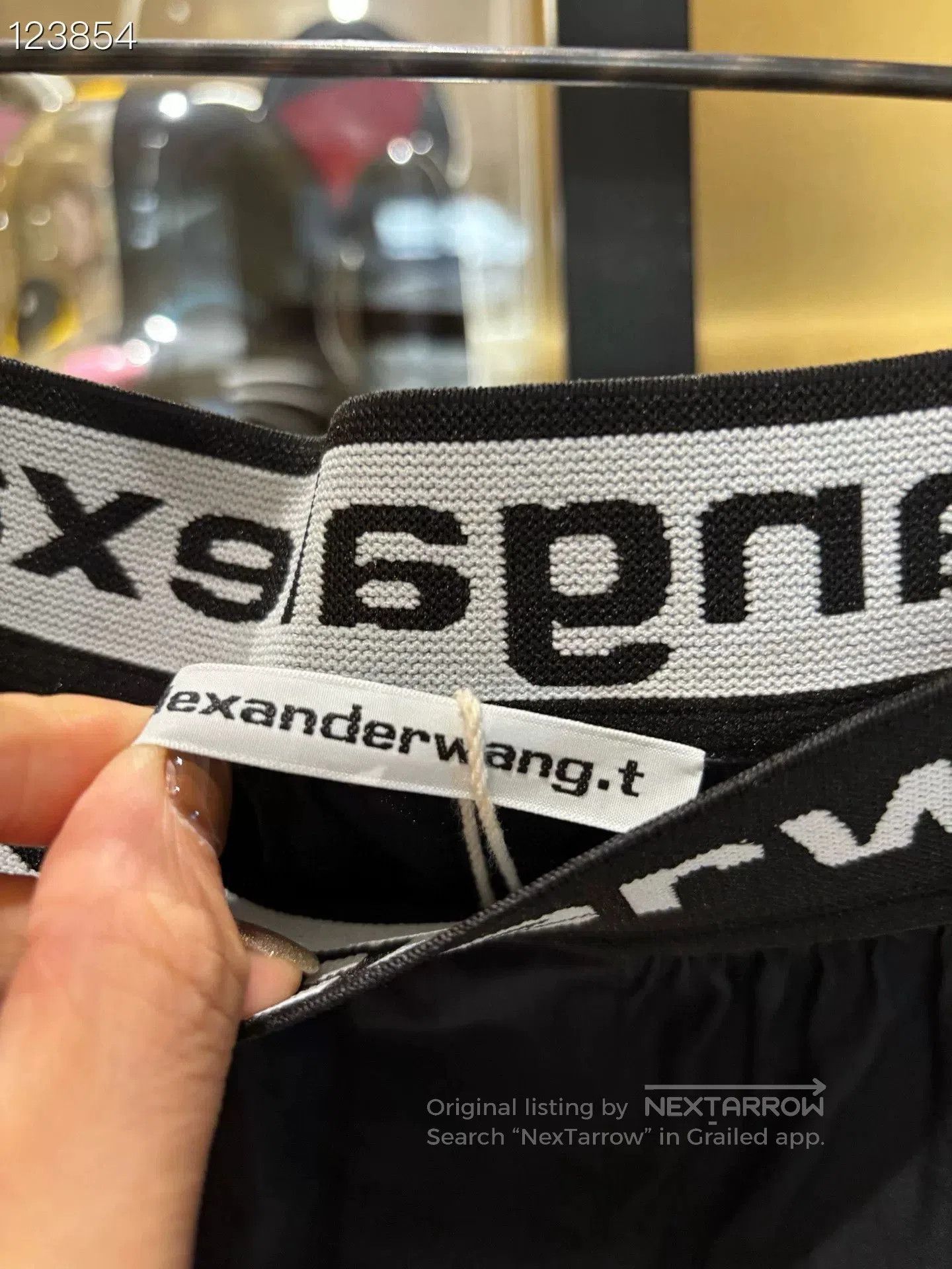 Other Alexanderwang Logo Elastic Shorts. Size 28" / US 6 / IT 42 - 3 Thumbnail