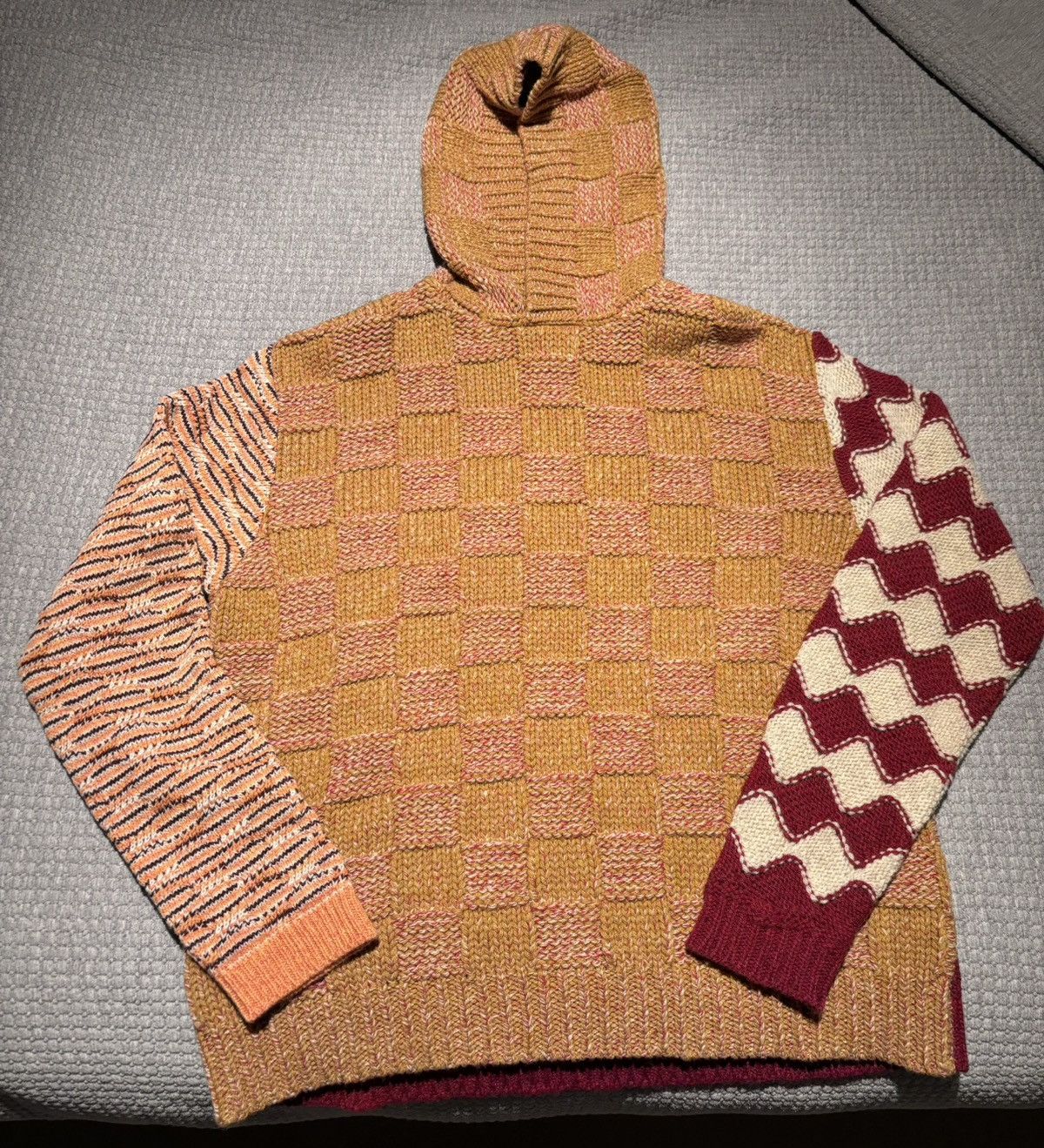 Image of New- Marni Wool Sweater. Size 46 in Brown, Men's