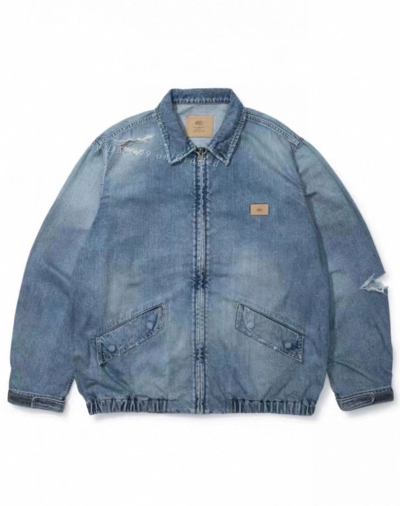 Madness MADNESS 22SS Distressed Denim Jacket Size US M / EU 48-50 / 2 - 1 Thumbnail