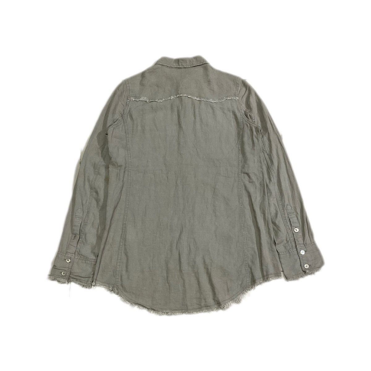 14th Addiction × If Six Was Nine × Japanese Brand 🔥Sick Y2K G.O.A Frayed Western Shirt LGB Ifsixwasnine Size US M / EU 48-50 / 2 - 5 Thumbnail