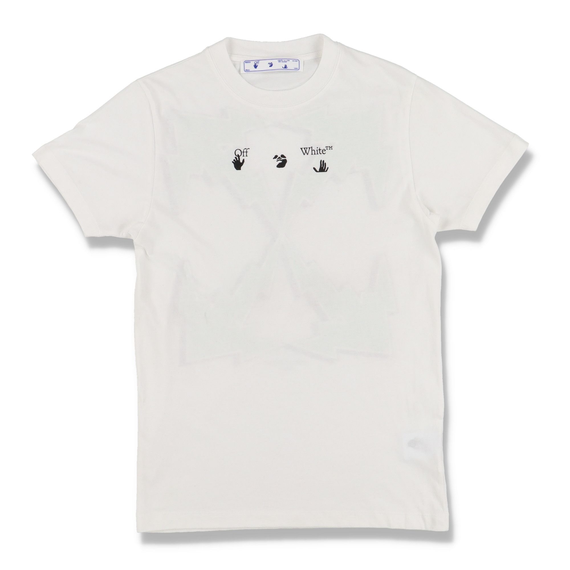Off-White White Lighting Bolt Arrows Logo T-Shirt Size US XS / EU 42 / 0 - 5 Thumbnail