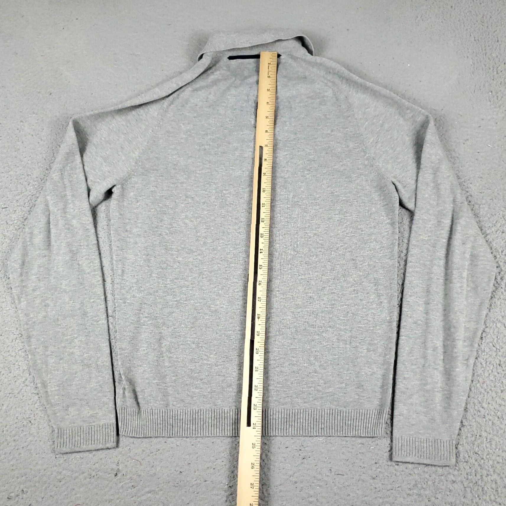 Original Penguin Mens Sweater Munsingwear Penguin Small Gray Collared Pullover Size US S / EU 44-46 / 1 - 6 Thumbnail