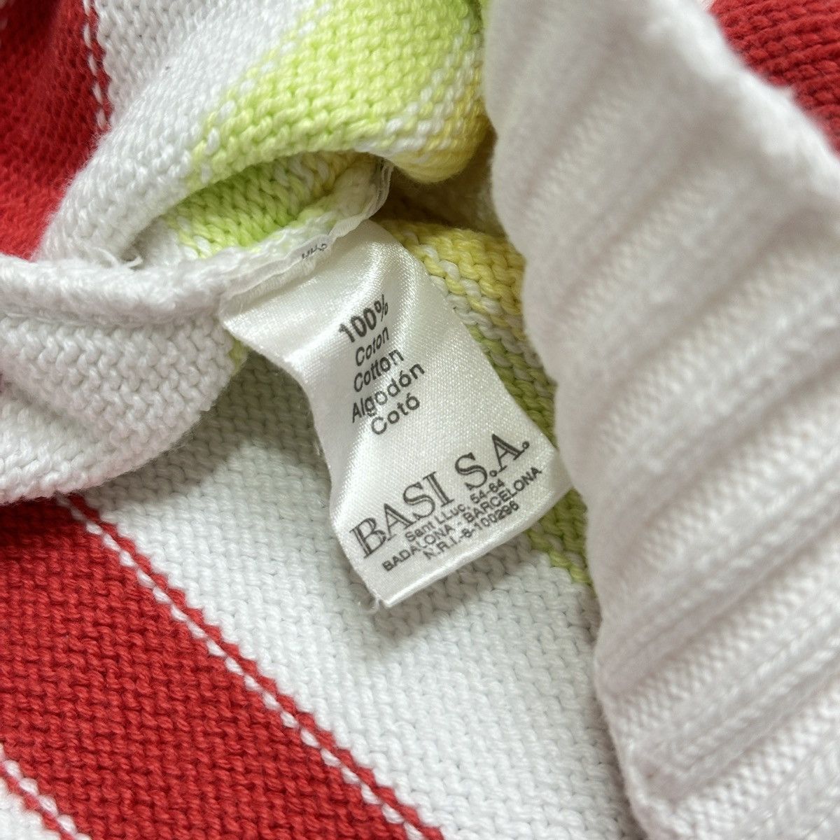 Lacoste Lacoste Vintage Striped knitted Sweater Size M / US 6-8 / IT 42-44 - 5 Thumbnail