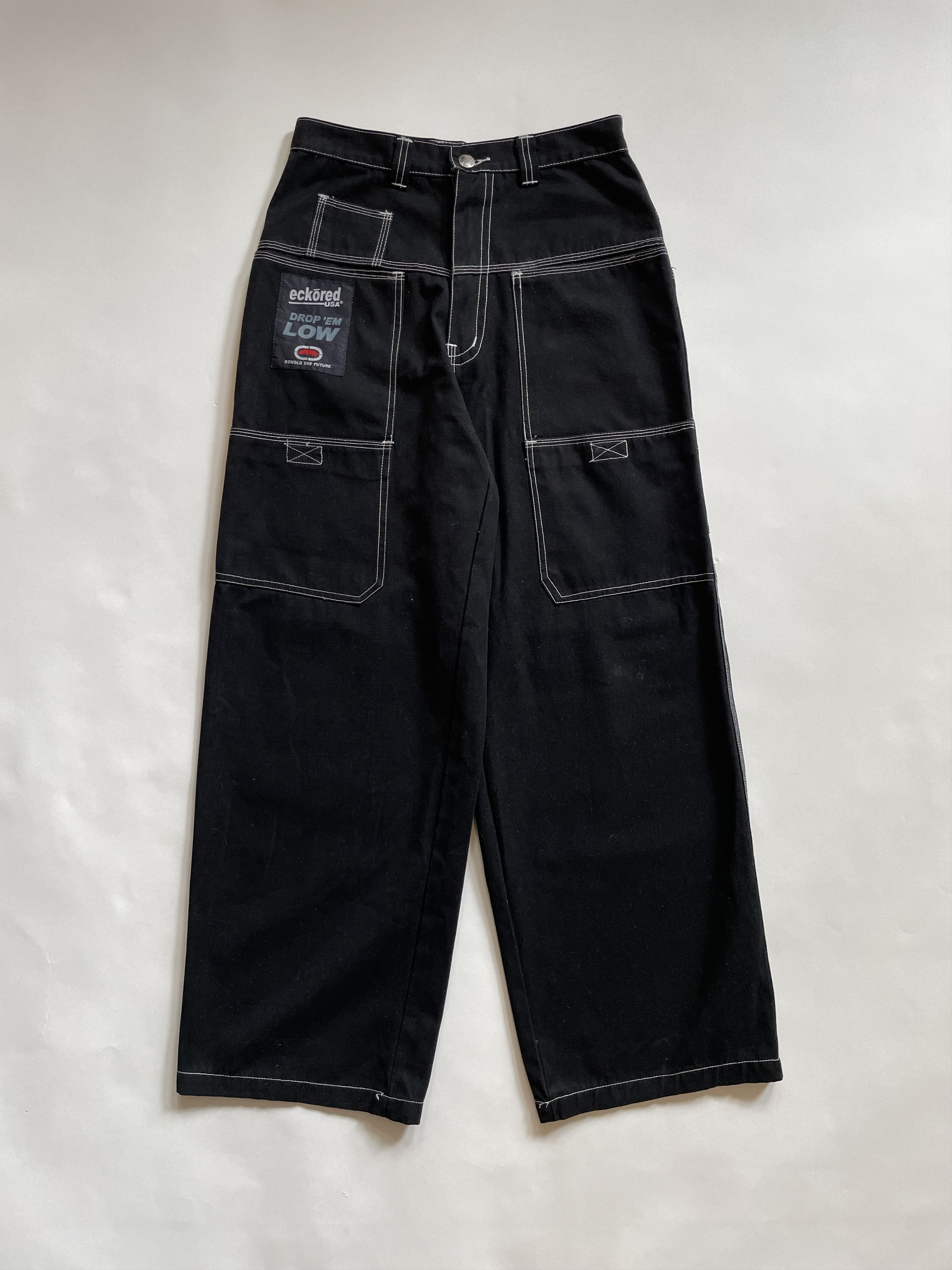 Ecko Unltd. 2000s Ecko Rave Skate Baggy Pants Size US 27 - 1 Thumbnail