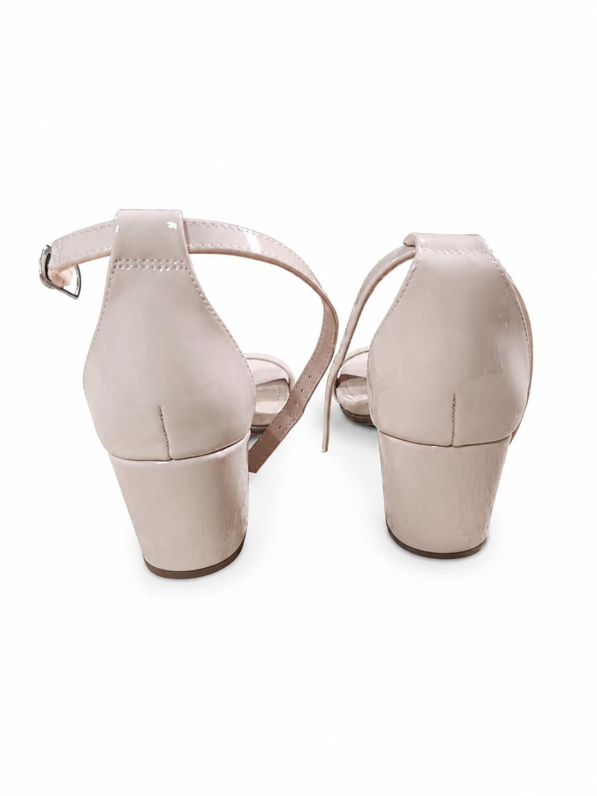 Steve Madden Steve Madden Blush Pink Ankle Strap Block Heel Sandals Girls Size US 4 / IT 34 - 2 Thumbnail