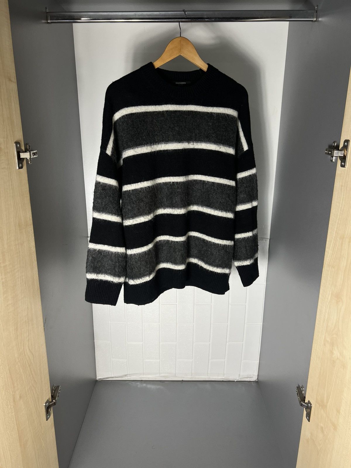 Allsaints ALLSAINTS DESIGNER SWEATER WOOL KNIT JAPANESE BRAND LUXURY Size US M / EU 48-50 / 2 - 2 Thumbnail