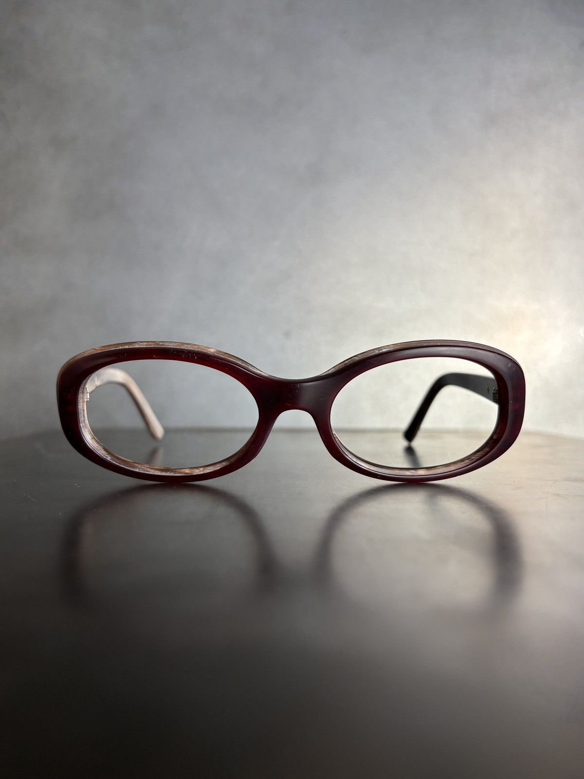 Escada × Vintage 1990s Esacada Glasses Vintage Frames Oval Eyeglasses 90s Y2K Size ONE SIZE - 9 Thumbnail
