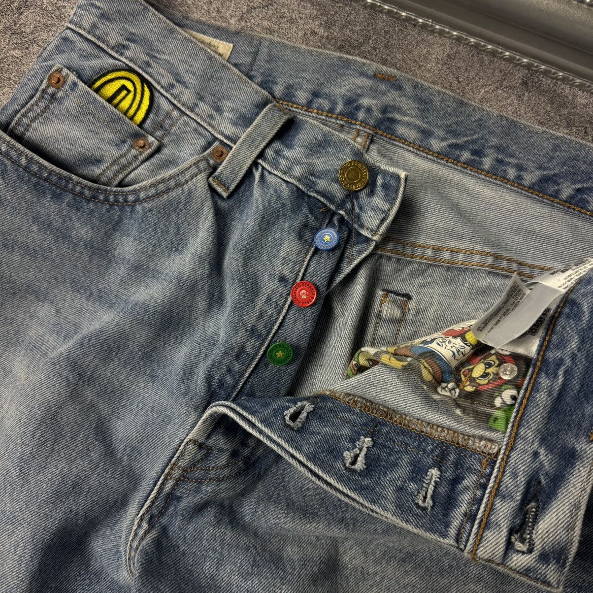 Levi's Levi’s 501 Mario Denim Jeans / Vintage 90s Rare Size 28" / US 6 / IT 42 - 9 Thumbnail