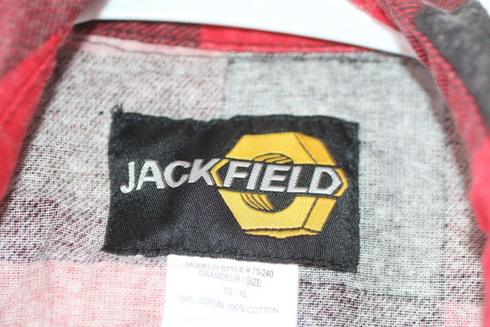 Other Jackfield Workwear Flannel shirt plastic buttonsStyle 70-240 Size US XL / EU 56 / 4 - 9 Thumbnail