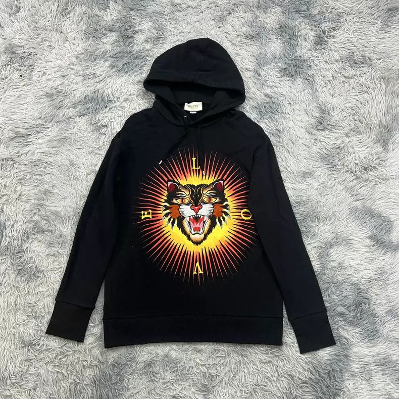 Gucci Gucci Hooded printed sweatshirt Size US S / EU 44-46 / 1 - 1 Thumbnail