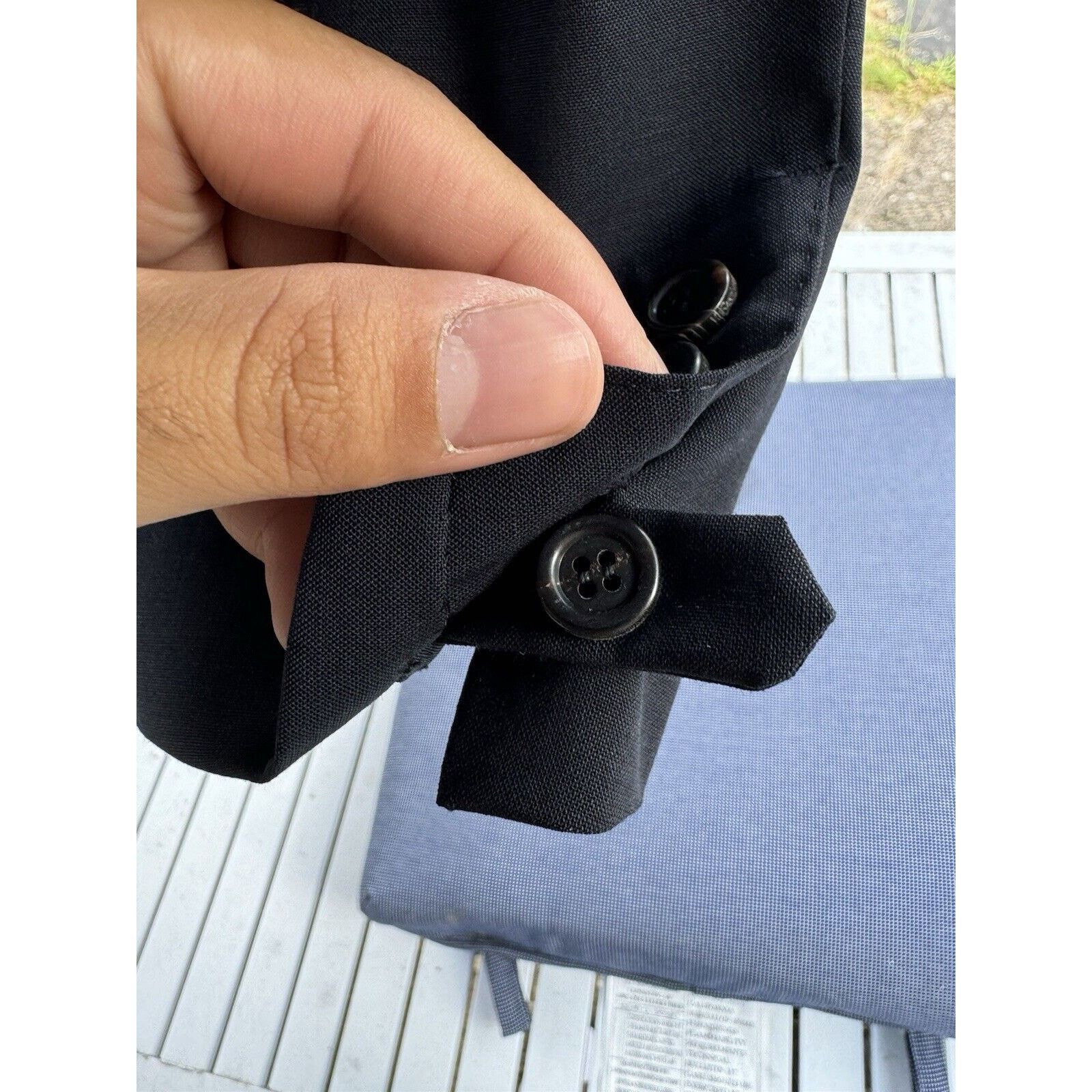 Tom Ford Tom Ford Era YSL Yves Saint Laurent Gauche Navy Blazer 52/42 Size 42R - 3 Thumbnail