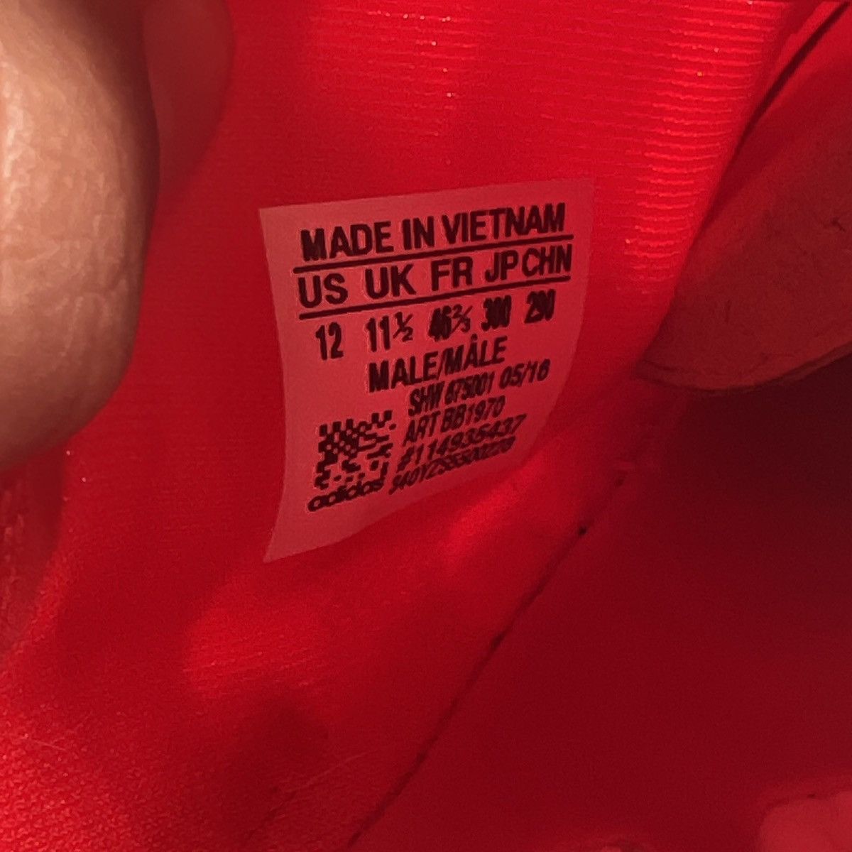 Adidas NMD R1 clear red Size US 12 / EU 45 - 8 Thumbnail