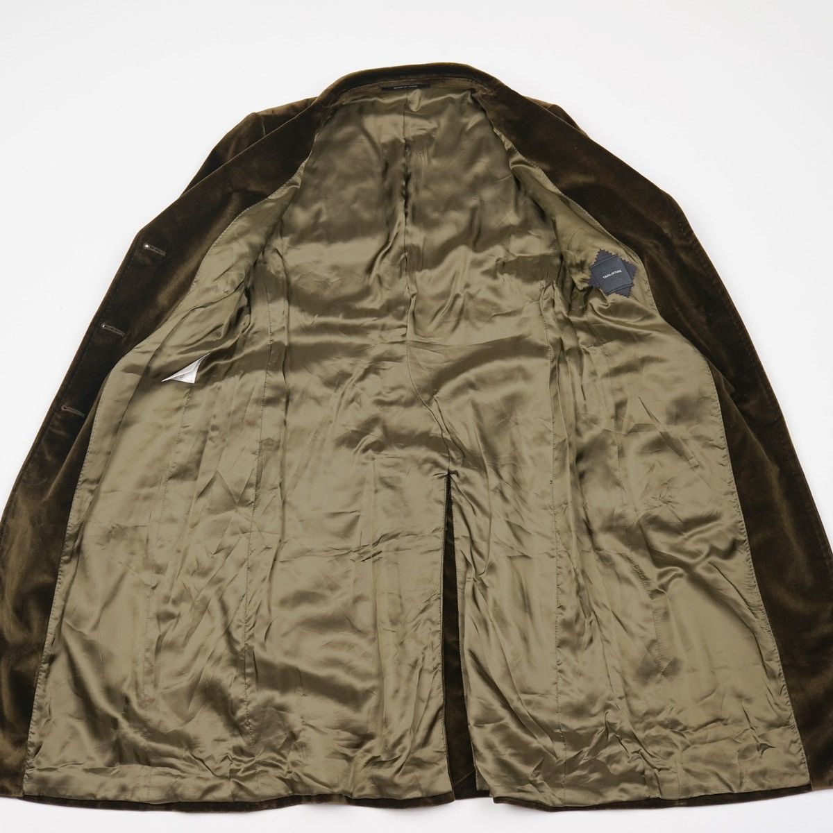 Tagliatore Tagliatore Velour Tuxedo Dark Green Coat Velvet Jacket Size M / US 6-8 / IT 42-44 - 17 Thumbnail