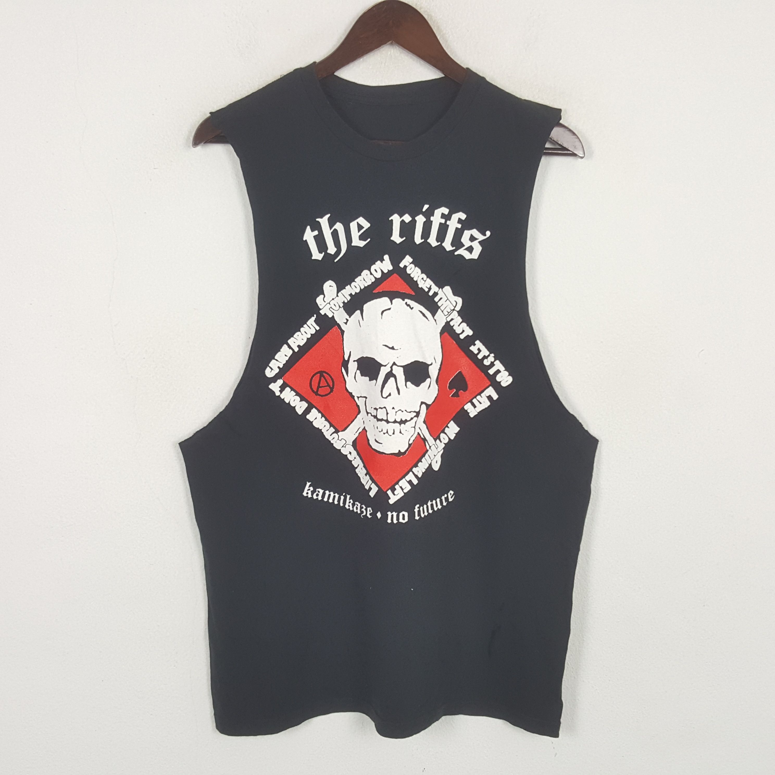 Vintage The Riffs Kamikaze Sleeveless Tshirt