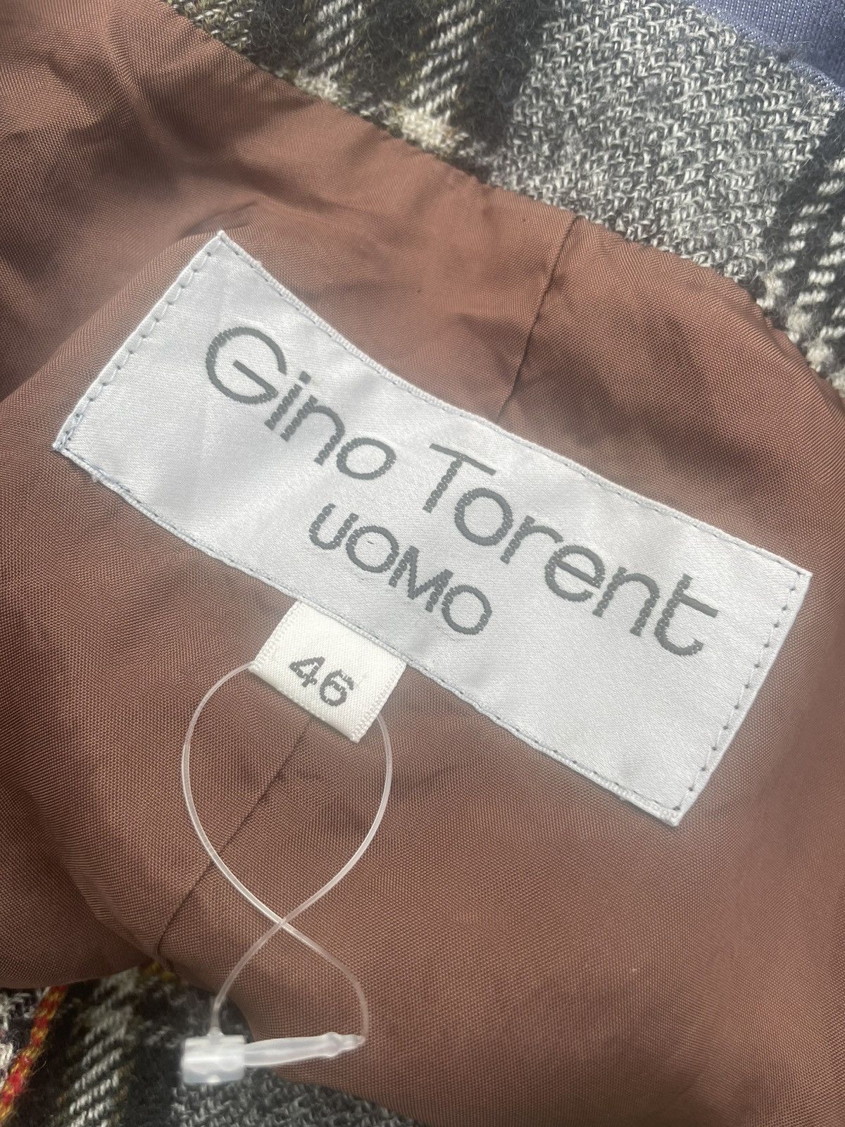 Japanese Brand Vintage Gino Torent Uomo Checkered Vest Size US M / EU 48-50 / 2 - 11 Thumbnail