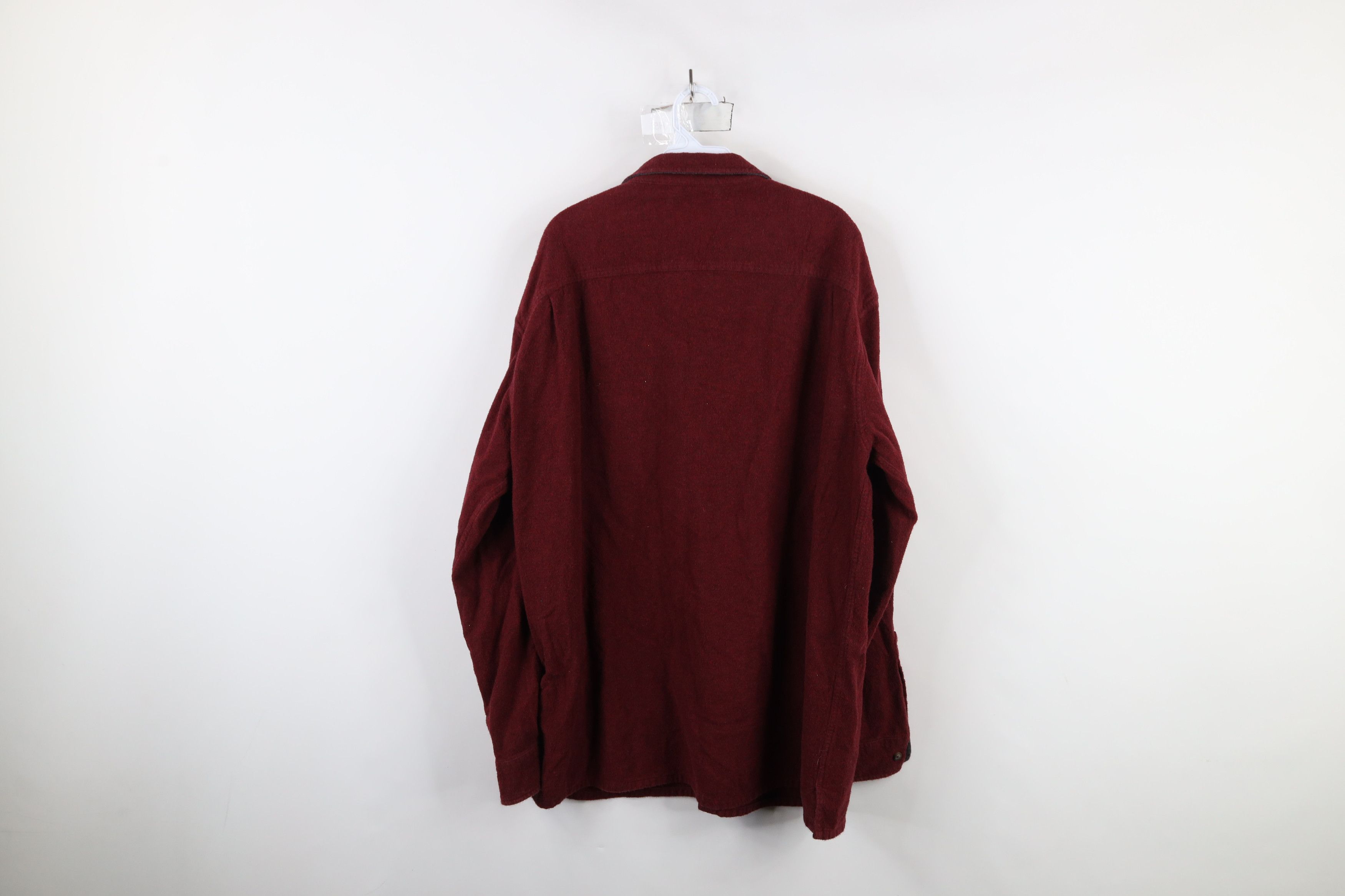 Vintage Vintage 90s Streetwear Chamois Cloth Collared Button Shirt Size US XL / EU 56 / 4 - 9 Thumbnail