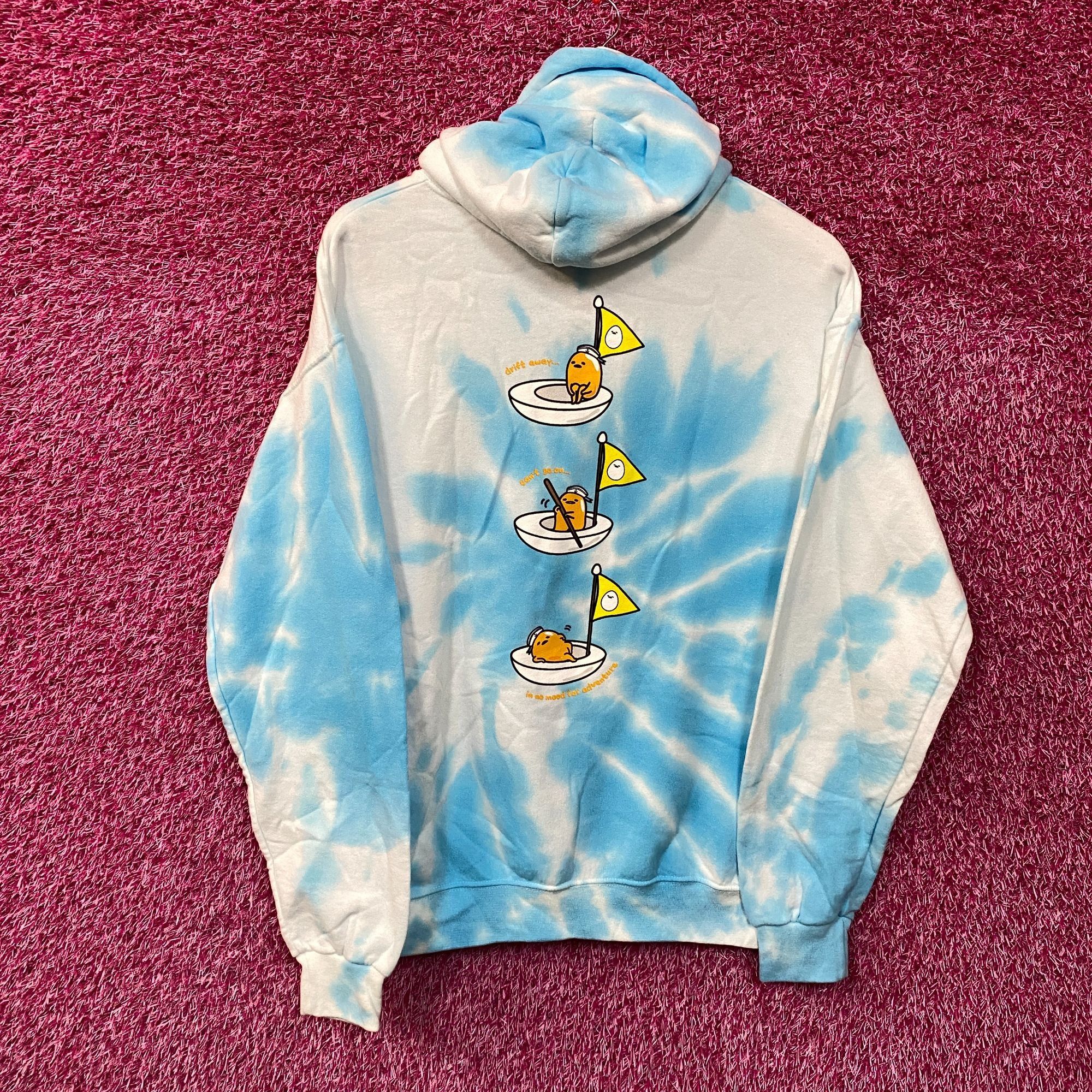 Other Gudetama the lazy egg Boat Adventure Sanrio Tie Dye Hoodie M Size US M / EU 48-50 / 2 - 1 Thumbnail