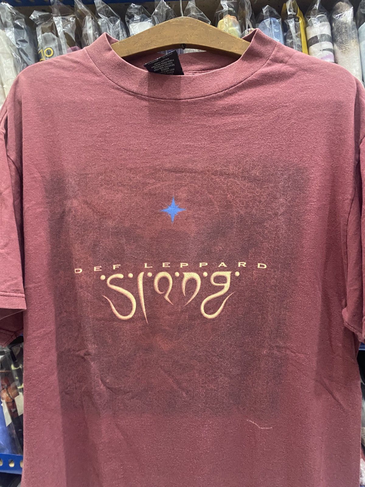 Def Leppard VINTAGE 90s DEF LEPPARD SLANG TOUR Size US L / EU 52-54 / 3 - 2 Thumbnail