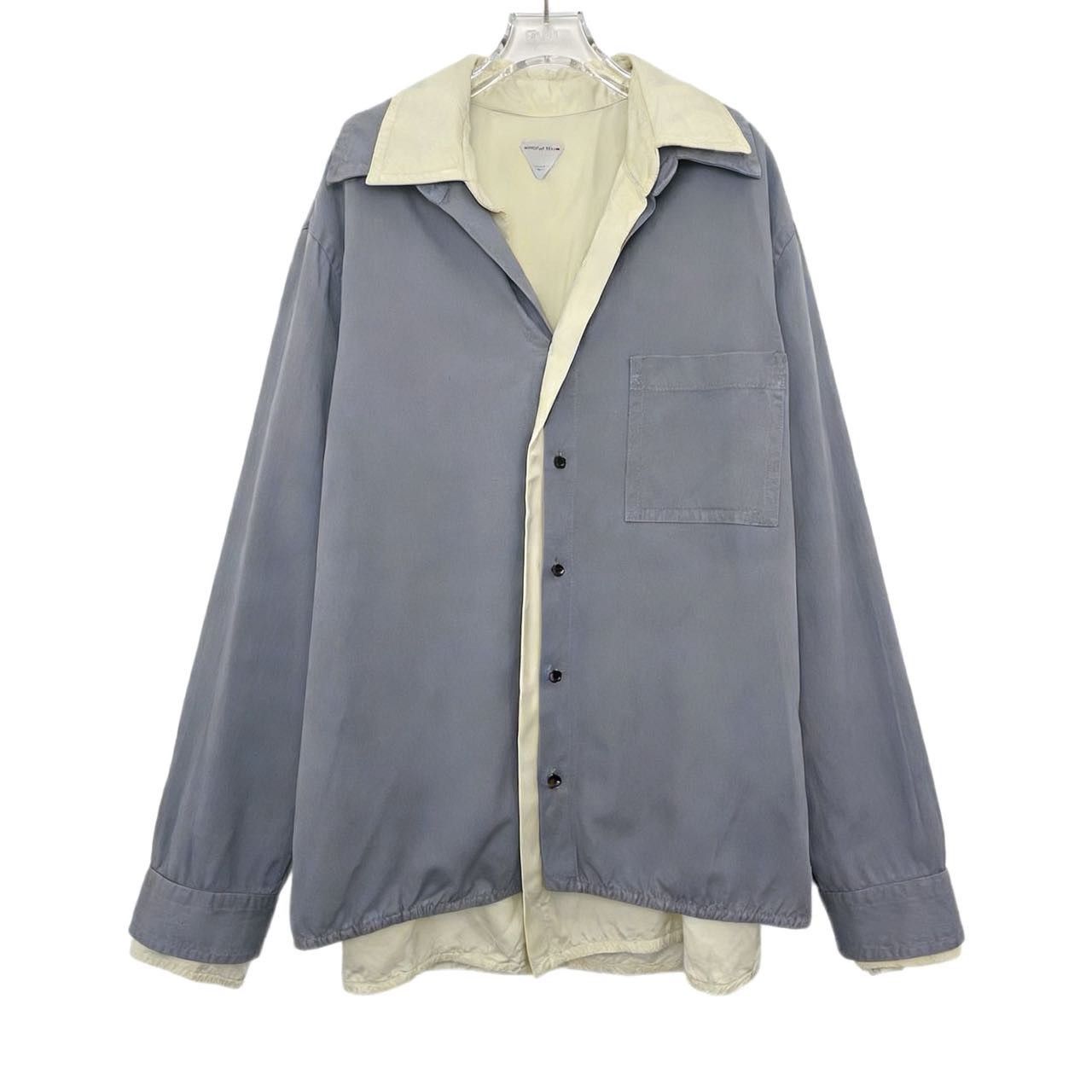 Bottega Veneta Bottega Veneta Straight Long Sleeve Shirt K26WX Size US XL / EU 56 / 4 - 1 Thumbnail