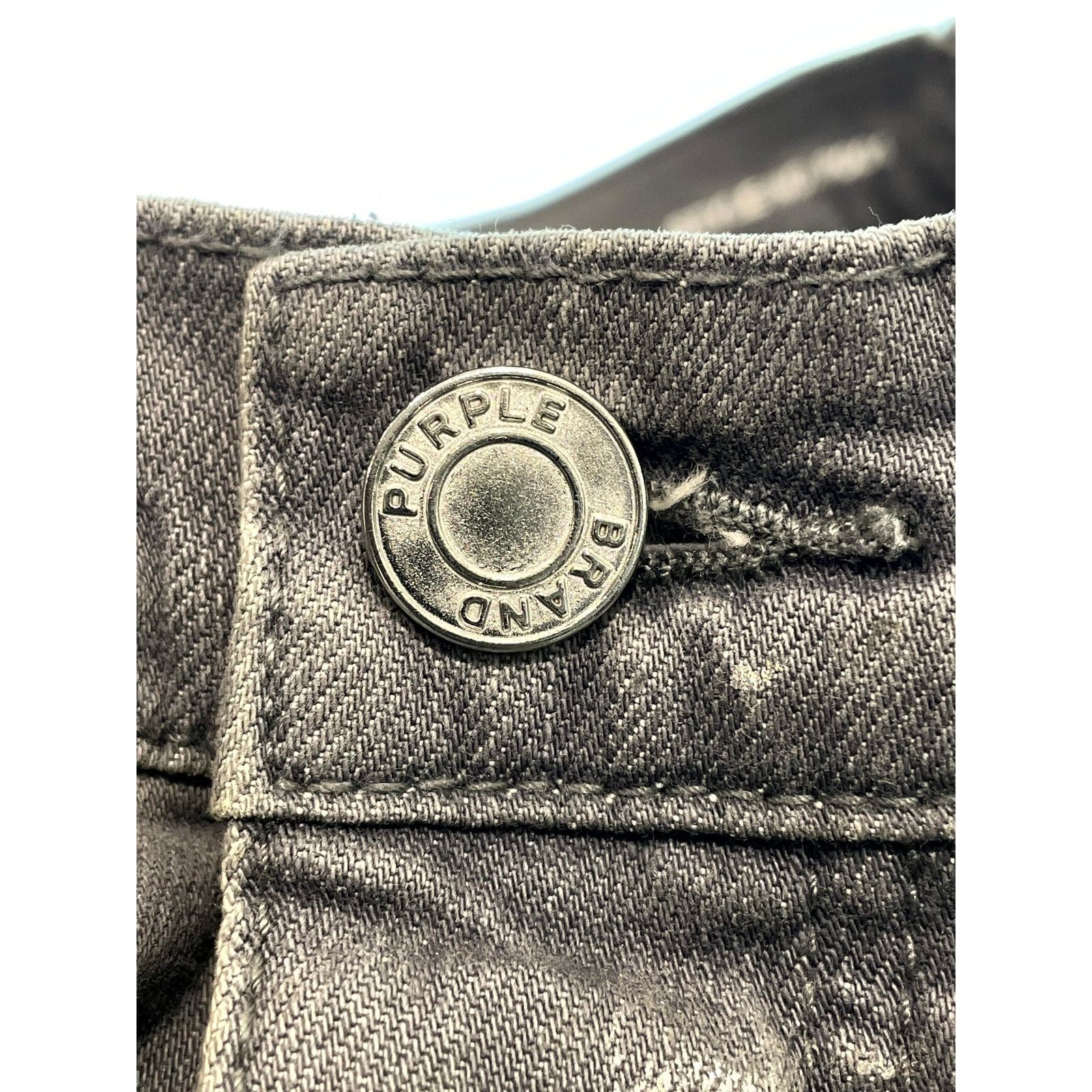 Purple Brand Purple Brand Silver & Milticolor Jeans Size US 33 - 5 Thumbnail