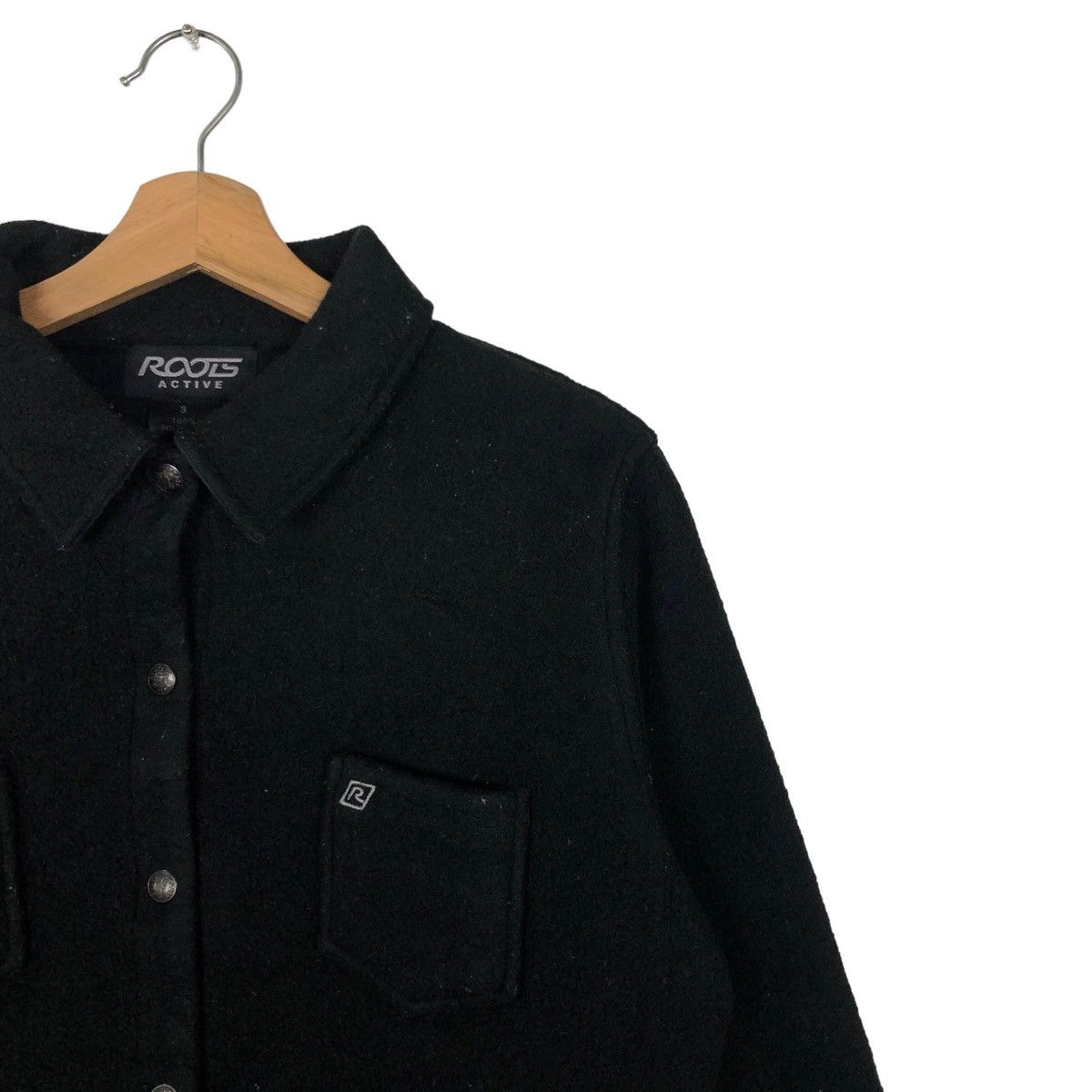 Japanese Brand 🔥90’s Vintage Cropped Wool Jacket Roots Active Biker Size US M / EU 48-50 / 2 - 7 Thumbnail