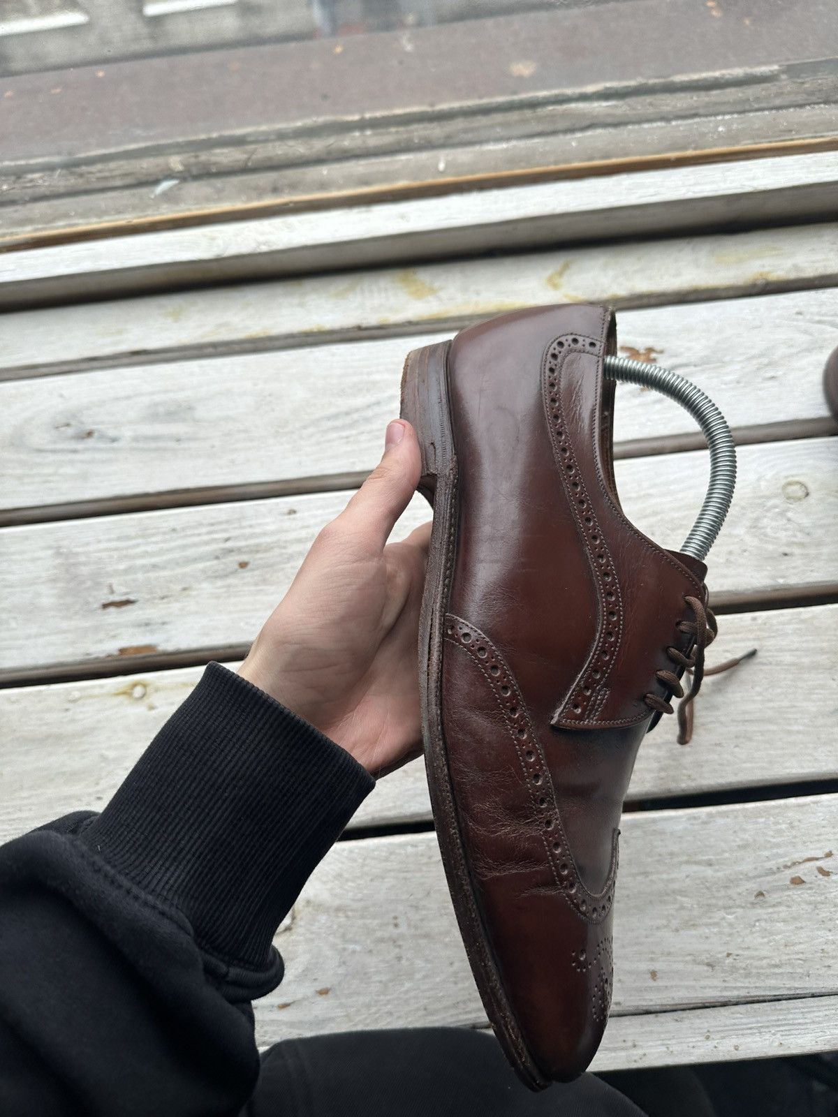 Church's LUXURY 🚨 CHURCH’s VNTG SHOES MEN BROWN LUXURY CHURCH RARE Size US 10.5 / EU 43-44 - 2 Thumbnail