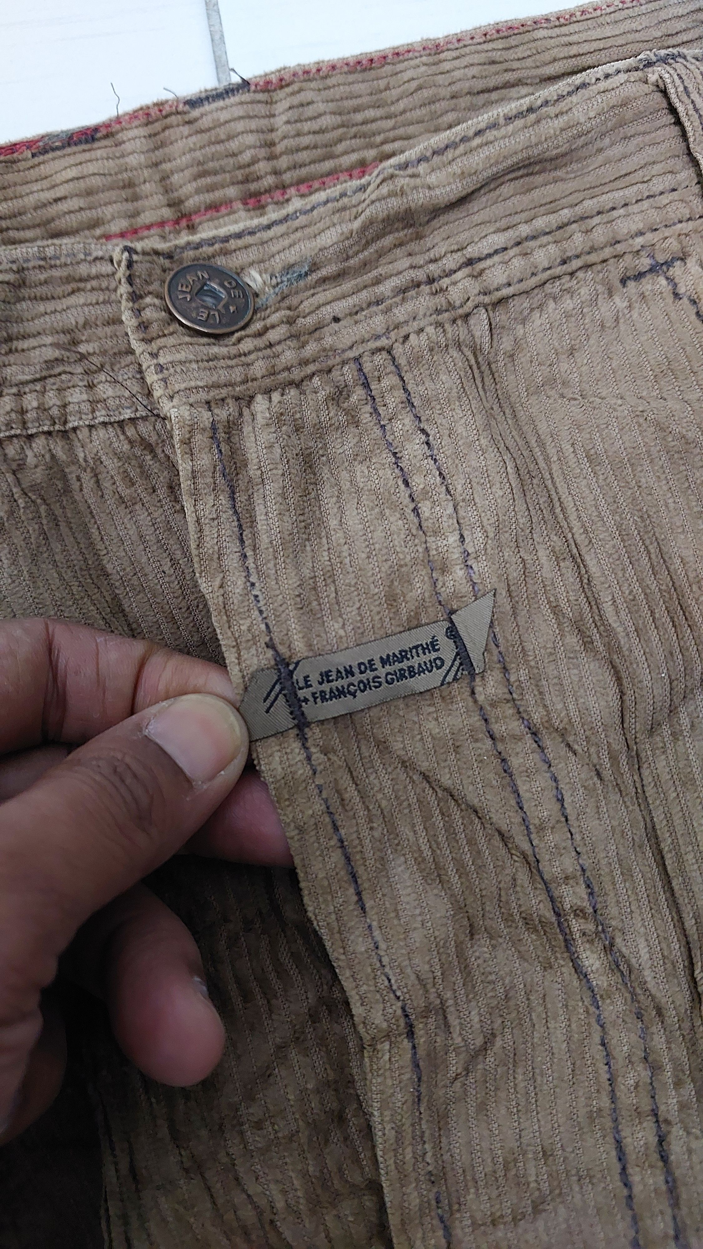 Designer × Marithe + Francois Girbaud MARITHE FRANÇOIS GIRBAUD CORDUROY PANT Size US 36 / EU 52 - 12 Thumbnail