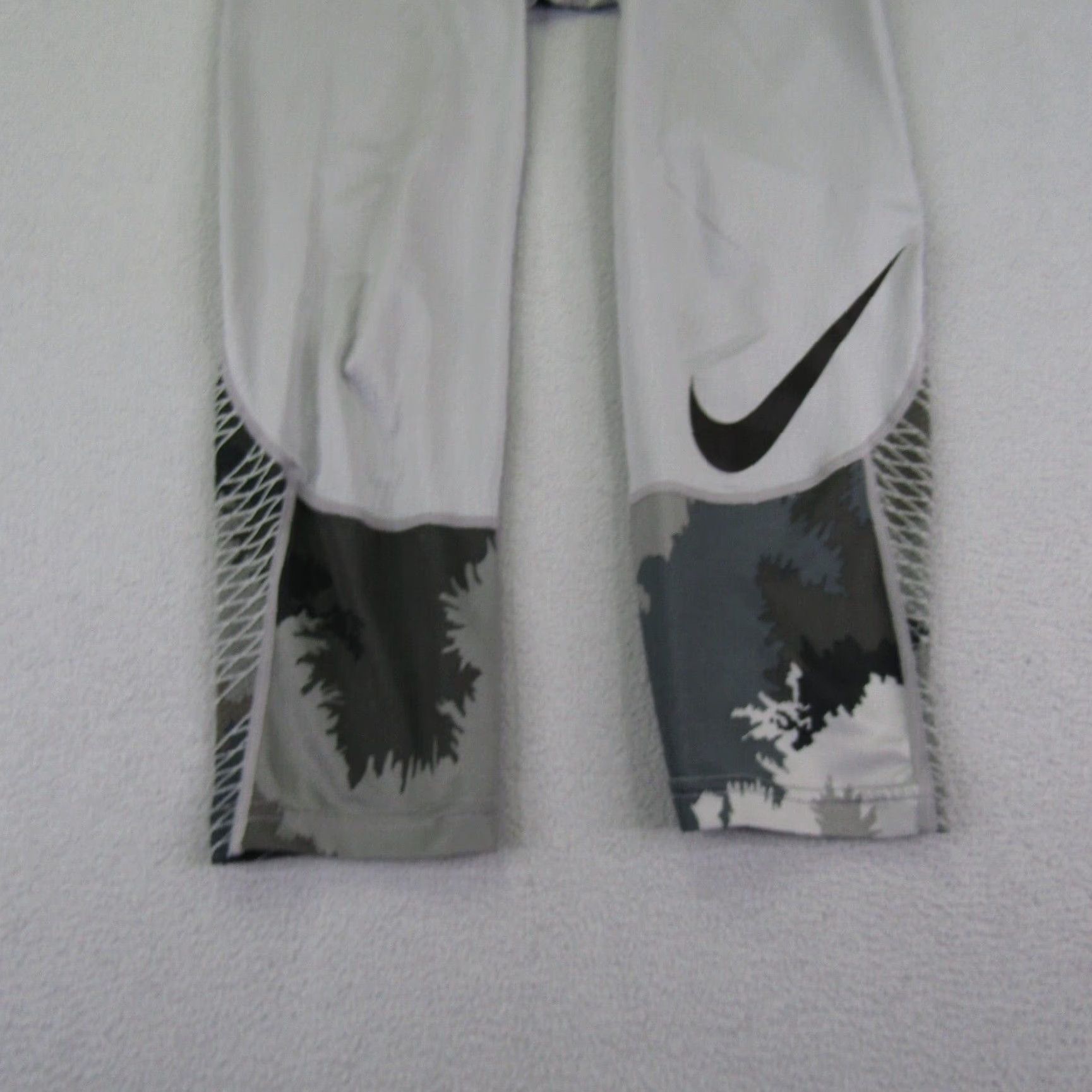 Nike Nike HyperCool Pants Mens Small Gray Compression Athletic Workout Gym Tight Size US 26 / EU 42 - 4 Thumbnail