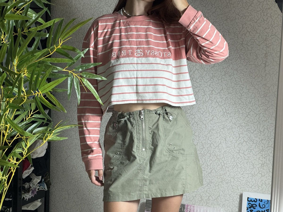 Stussy VINTAGE STUSSY STRIPED LONG SLEEVE Size XL / US 12-14 / IT 48-50 - 8 Thumbnail