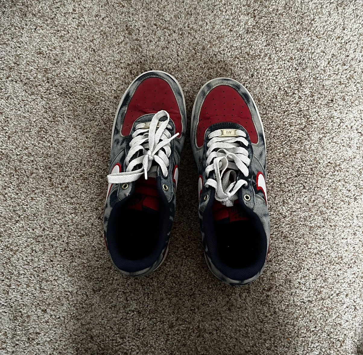 Nike × Supreme Acid Wash Denim Air Force One Pack Size US 9 / EU 42 - 3 Thumbnail