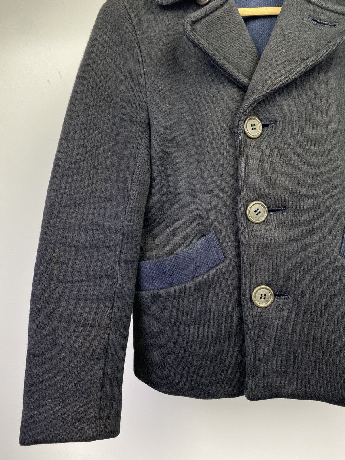 Blue Blue Japan Blue Blue Japan Pure IndigoDouble Collar Wool Jacket Size US S / EU 44-46 / 1 - 4 Thumbnail