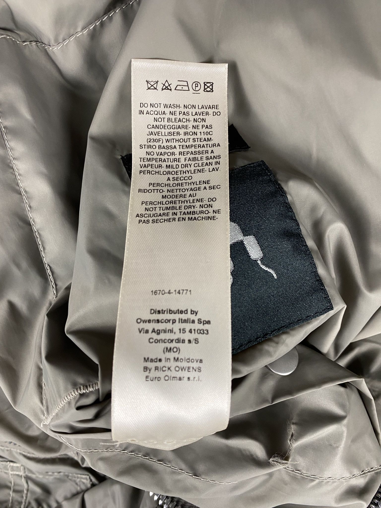 Rick Owens Drkshdw DRKSHDW Top snap Nylon Bomber Size US S / EU 44-46 / 1 - 7 Thumbnail