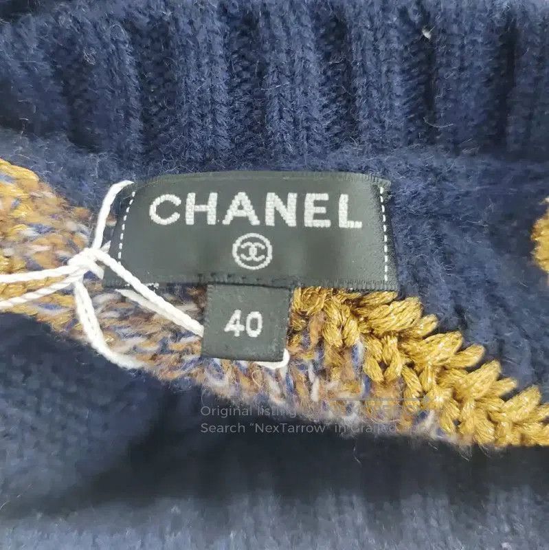 Chanel Chanel Black Cashmere Pullover Sweater . Size L / US 10 / IT 46 - 3 Thumbnail