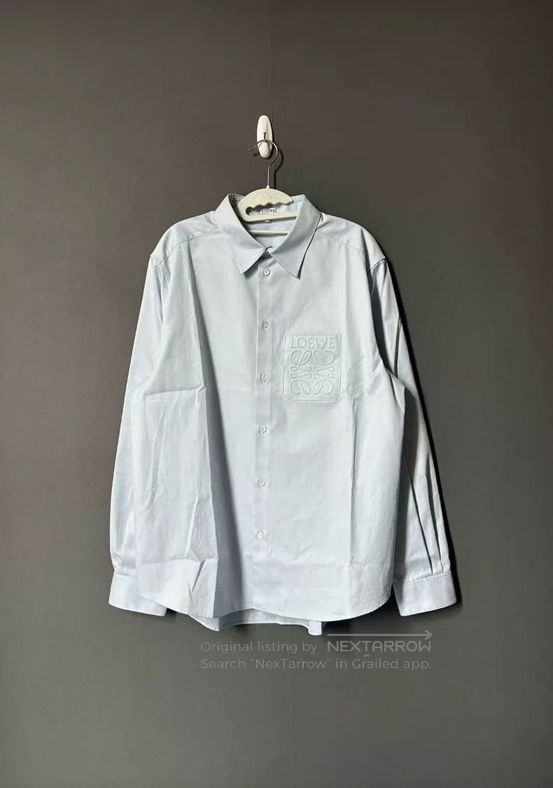 Loewe Loewe size 41 Embossed Logo Shirt Size US XS / EU 42 / 0 - 1 Thumbnail