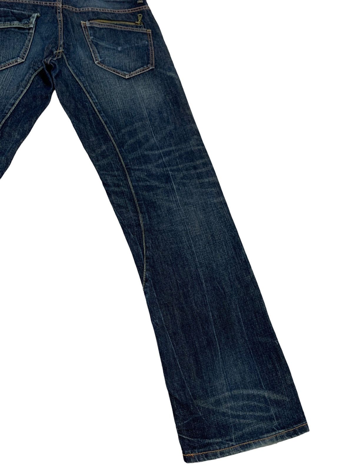 Japanese Brand 🔥Japanese Brand Streetwear UJ Jeans Distressed Jeans Size US 34 / EU 50 - 5 Thumbnail