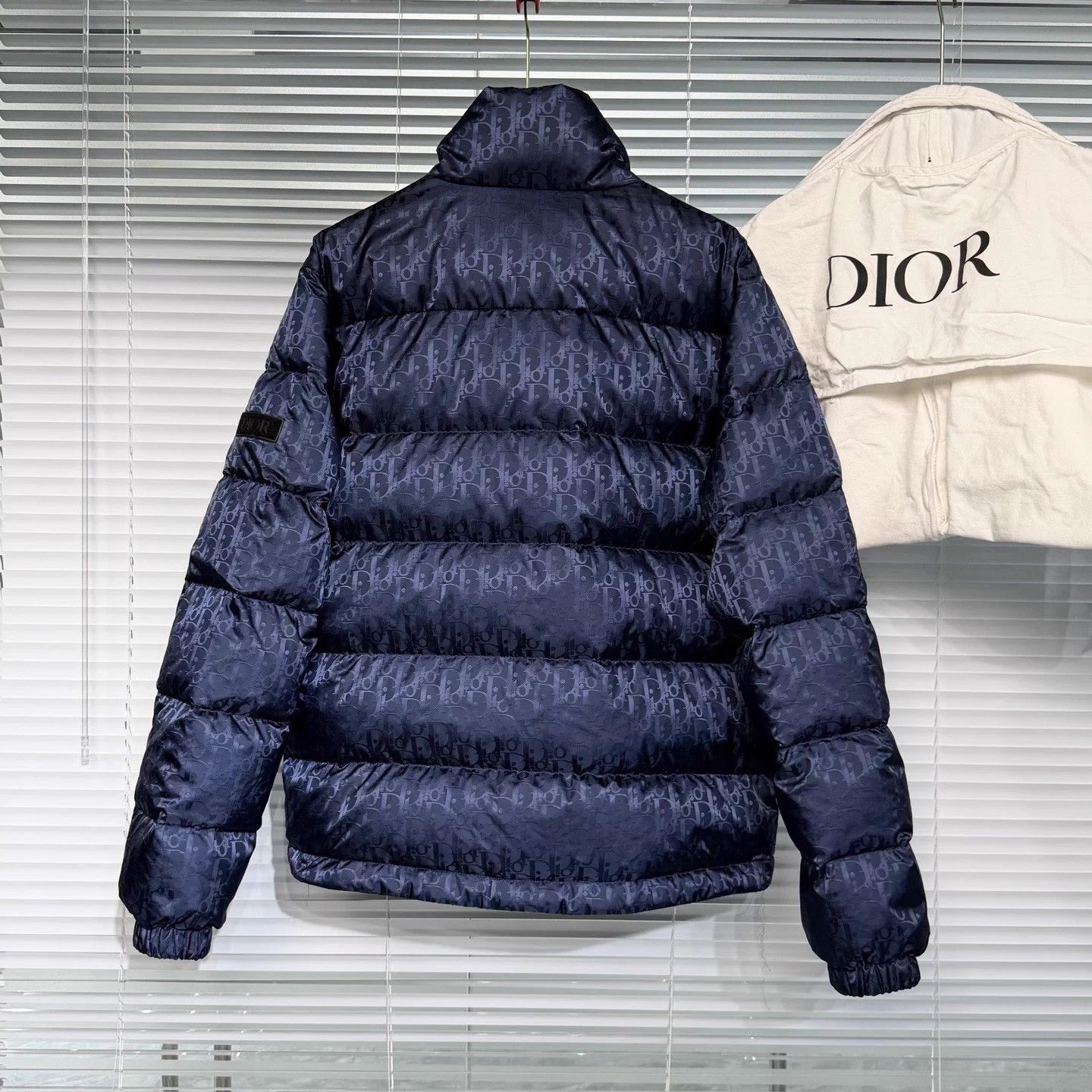 Dior DIOR down jacket, size 48, Oblique monogram print Size M / US 6-8 / IT 42-44 - 2 Thumbnail