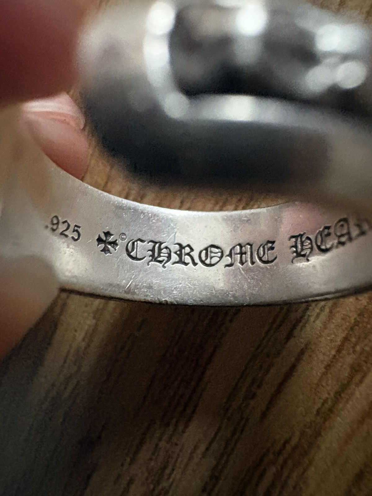 Chrome Hearts Chrome Hearts Pyramid Plus Ring | Grailed