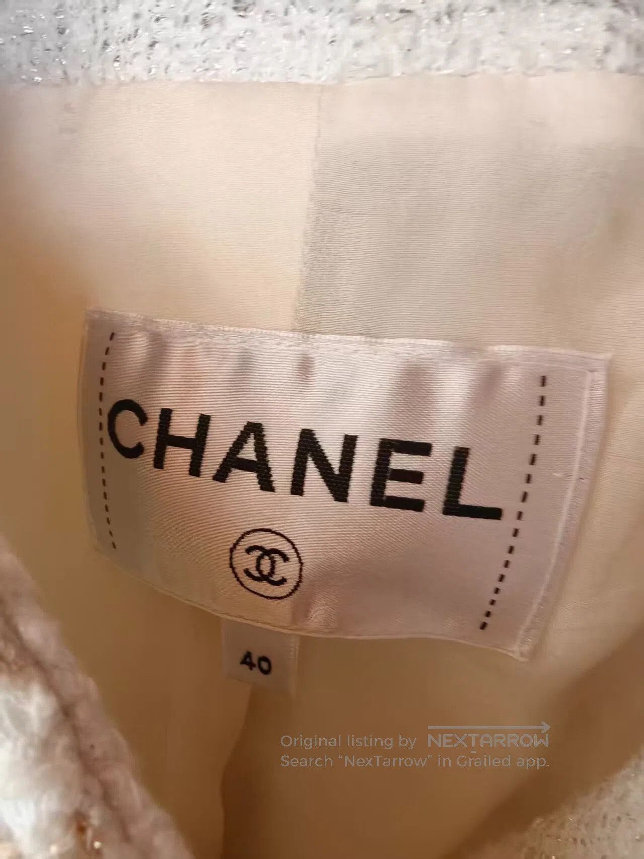 Chanel Chanel Tweed Jacket. Size XS / US 0-2 / IT 36-38 - 4 Thumbnail