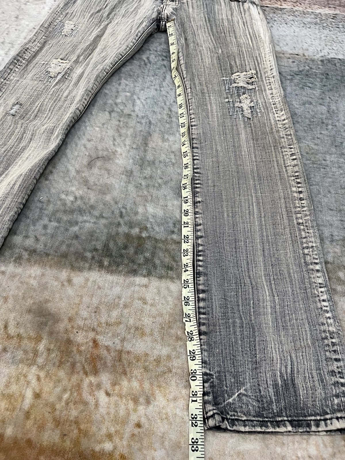 If Six Was Nine × Japanese Brand × Vintage Crazywash Ftof Denim Size US 33 - 12 Thumbnail