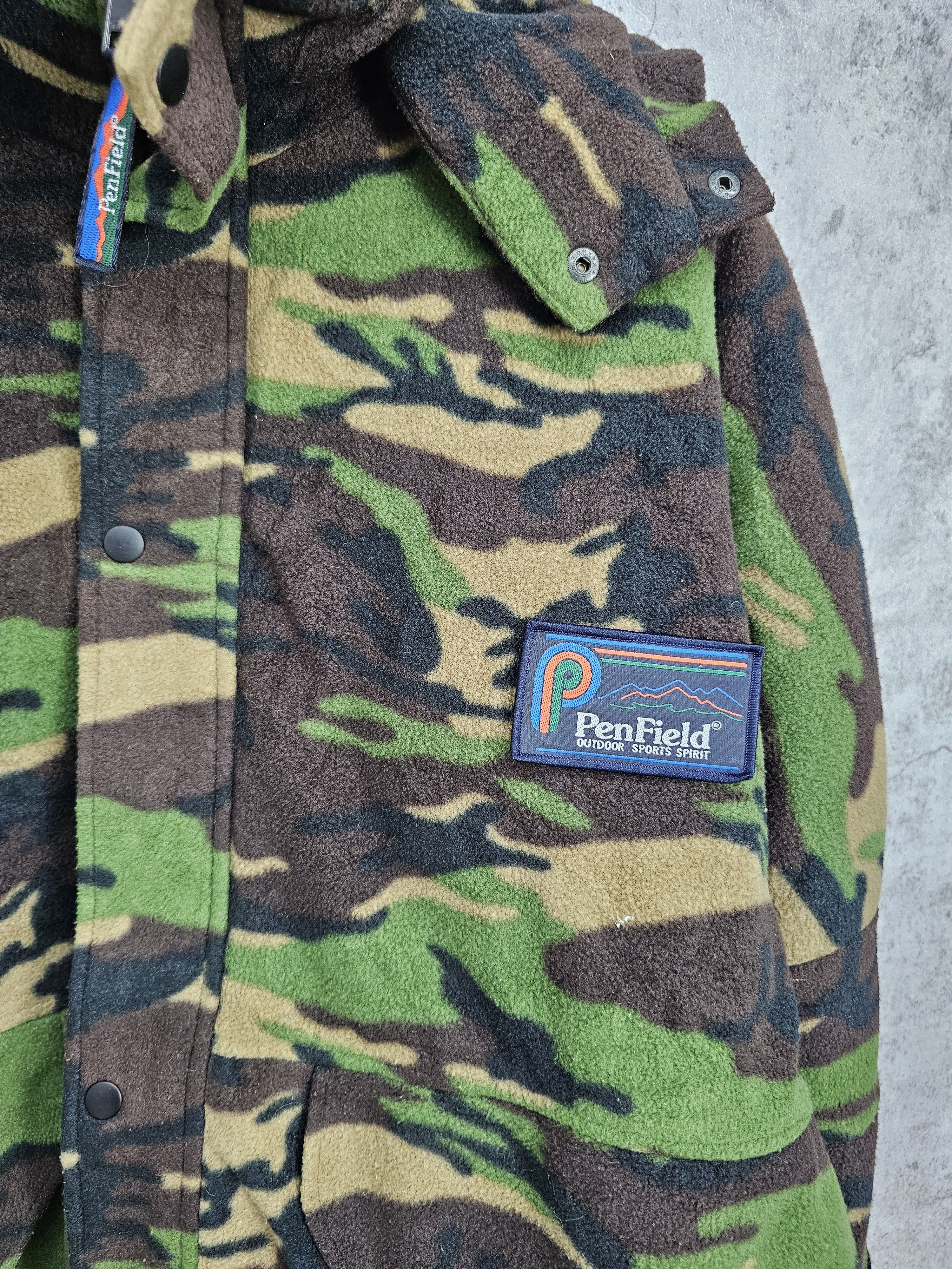 Other Vtg PENFIELD Camouflage Military Fleece Hunting Jacket J0042 Size US M / EU 48-50 / 2 - 8 Thumbnail