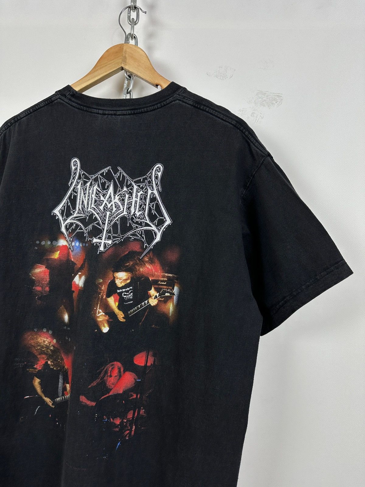 Band Tees 2005 Vintage Unleashed Death Metal Victory Band T-Shirt Size US XL / EU 56 / 4 - 13 Thumbnail