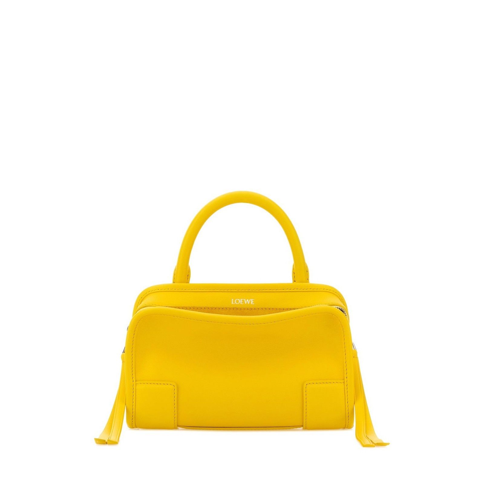Loewe LOEWE Amazona Mini Daisy Yellow Top Handle Bag New & Authent Size ONE SIZE - 1 Thumbnail
