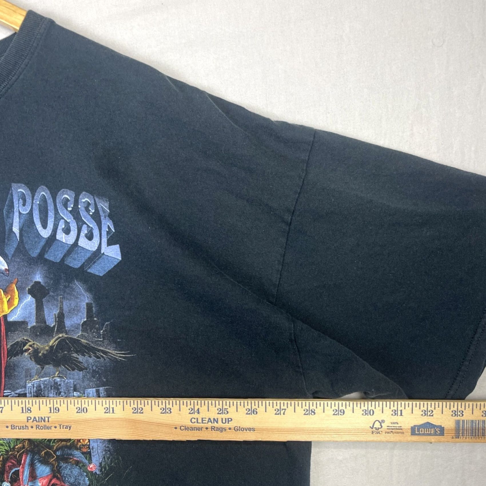Gildan VINTAGE Insane Clown Posse Shirt Mens 3XL Black Rest In Pieces ICP Psychopathic Records Size US XXL / EU 58 / 5 - 6 Thumbnail