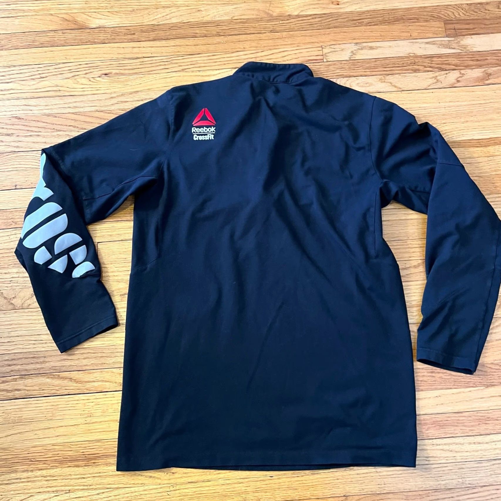 Reebok Reebok Crossfit Shirt Mens M Black Long Sleeve Quarter Zip Mens Size US M / EU 48-50 / 2 - 4 Thumbnail