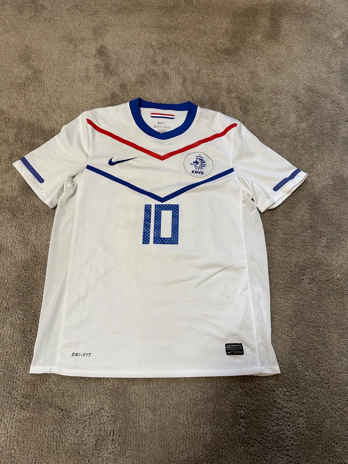 Nike SNEIJNER #10 NETHERLANDS 2010FOOTBALL SHIRT SOCCER JERSEY Size US M / EU 48-50 / 2 - 1 Thumbnail